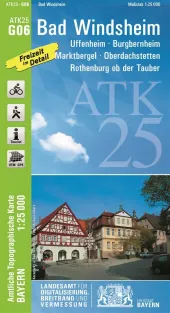 Wanderkarte Bad Windsheim