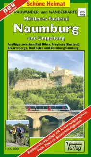 Wanderkarte Westliches Thüringer Becken / Mittleres Unstruttal 