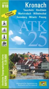Wanderkarte Kronach