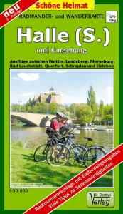 Wanderkarte Halle und Umgebung 