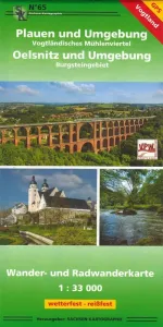 Wanderkarten von Plauen im Vogtland