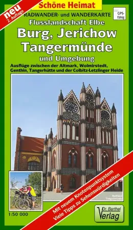 Wanderkarte Burg, Tangermünde