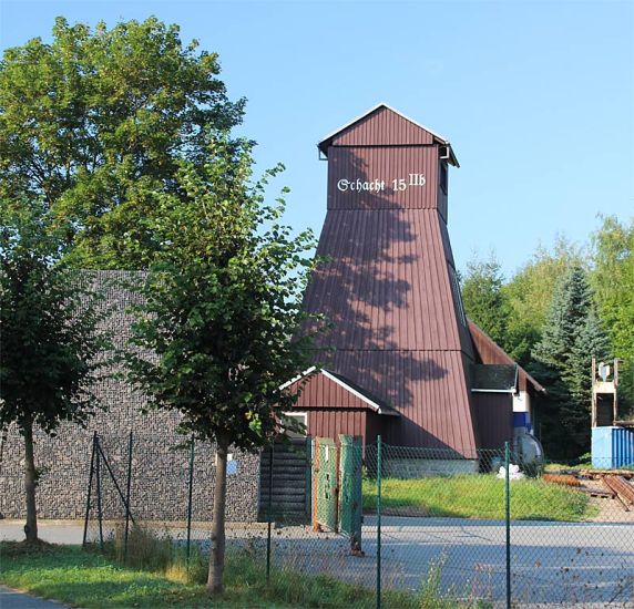 Schacht 15II in Bad Schlema