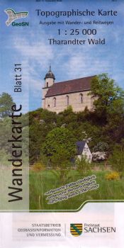 Wanderkarte Tharandter Wald / Bl. 31 