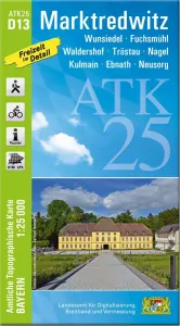 Wander-, Radkarte Marktredwitz / Oberpfalz 