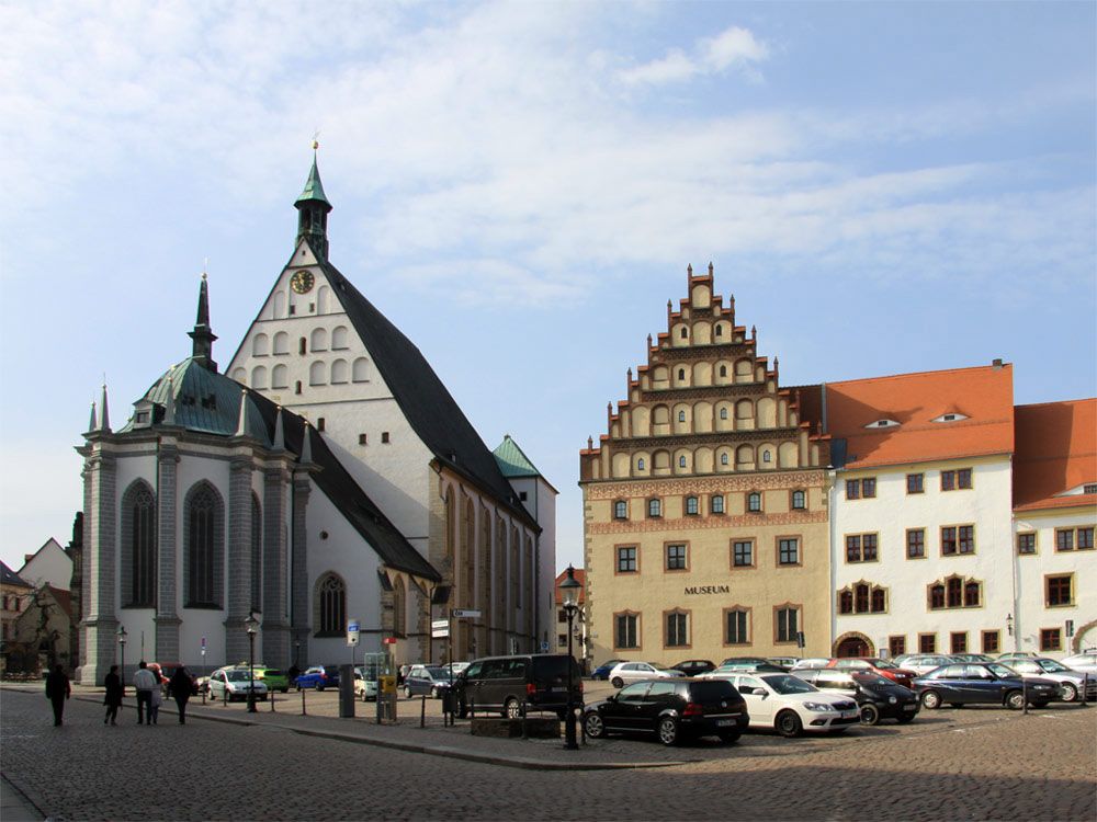 Auf dem Freiberger Untermarkt 