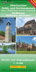 Wanderkarte KRABAT-Region mit Kamenz