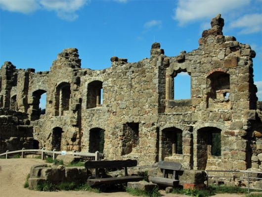 Burg- & Klosterruine Oybin im Zittauer Gebirge