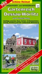 Wanderkarte Gartenreich Dessau-Wörlitz