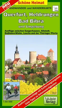 Wanderkarte Querfurt in Sachsen-Anhalt