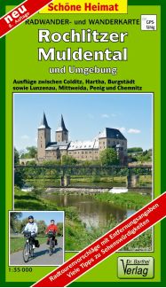 Radwanderkarte - Rochlitzer Muldental - Barthel Verlag