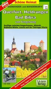 Wanderkarten Querfurt, Heldrungen, Bad Bibra 