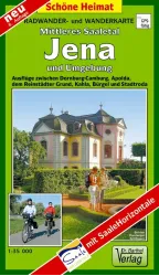 Wanderkarte Mittleres Saaletal mit Jena vom Verlag Barthel