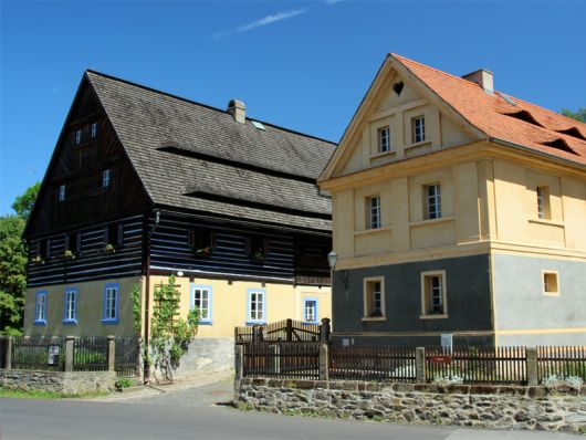 Zubrnice (Saubernitz) im Böhmischen Mittelgebirge